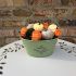 Halloween Autumn Pumpkin Bucket Artificial Table Centre Display