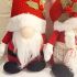 Mr & Mrs Clause Knitted Gonk - Christmas - 51cm - Floralsilk