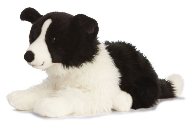 Life size border 2025 collie soft toy