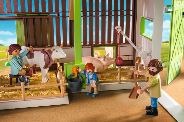 Playmobil farm set on sale