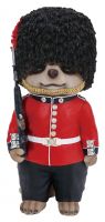 Vivid Arts London Coldstream Guard Baby Meerkat Ornament Gift - Indoor or Outdoor - Fun